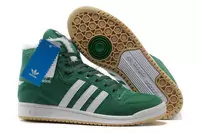 trefle adidas 2013 chaussures new style hommes decade mid vert blanc